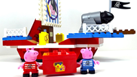 CONSTRUCCION BARCO PEPPA PIG