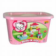 CONSTRUCCION CUBO HELLO KITTY 73 PIEZAS