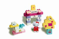 CONSTRUCCION CUBO HELLO KITTY 73 PIEZAS