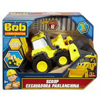 EXCAVADORA PARLANCHINA SCOOP BOB EL CONSTRUCTOR LUCES Y SONIDOS