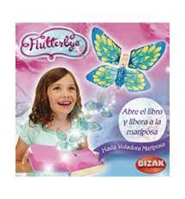 HADA VOLADORA FLUTEERBYE MARIPOSA ABRE EL LIBRO Y VUELA