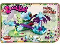 ZOOBLES PLAYSET C/ 1 FIGURA EXCLUSIVA Y FIGURA MINI, Y ZONAS DE JUEGO.