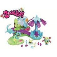 ZOOBLES PLAYSET C/ 1 FIGURA EXCLUSIVA Y FIGURA MINI, Y ZONAS DE JUEGO.