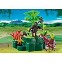 PLAYMOBIL GORILAS Y OKAPIS CON CAMARA