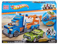 CONSTRUCCION HOT WHEELS CAMION Y COCHE ESPIA 41X30X5