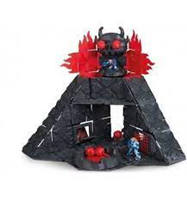 CONSTRUCCION SNAPX GORMITI VOLCANO 184 PIEZAS Y 2 FIGURAS