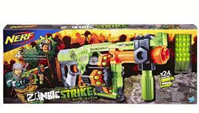 PISTOLA NERF ZOMBIE DOOMINATOR 24 DARDOS