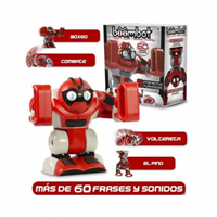 BOOMBOT EL ROBOT HUMANOIDE INTERACTIVO 60 FRASES Y SONIDOS