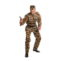 DISFRAZ MILITAR DE ADULTO  M/L