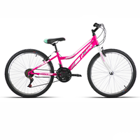 BICI 26" MTB MUJER ACERO ECO "G300" ROSA 2023