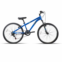 BICI 24" MTB NIÑO ACERO "RC200" 1x7VEL AZUL 2024