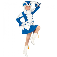 DISFRAZ MAJORETTE ADULTO T- UNICA