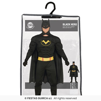 DISFRAZ ADULTO BATMAN BLAX HERO ADULTO 56+-58 (XXL)