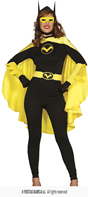 Disfraz de black heroine mujer batgirl tallas 38-40 (M)