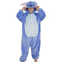 DISFRAZ PIJAMA AZUL STICH TALLA 7-9 AÑOS