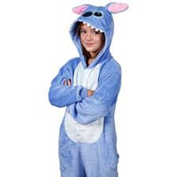 DISFRAZ PIJAMA AZUL STICH TALLA 7-9 AÑOS