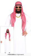 Disfraz de Sheikh Hombres Blancos T L