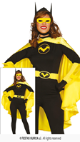 Disfraz de black heroine mujer batgirl tallas 38-40 (M)