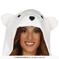 DISFRAZ ADULTO Kigurumimi oso polar T-M