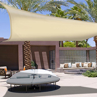 TOLDO VELA RECTANGULAR  4X6 M COLOR ARENA 