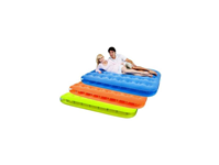 COLCHON HINCHABLE DOBLE 191X137X22 CM COLORES SURT.