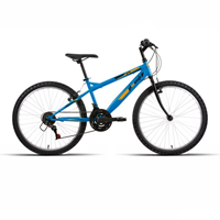 BICICLETA 24" NIÑO 18 VEL AZUL 2025