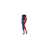 Leggins rojos y azules similar a harley quinn tallas mujer L
