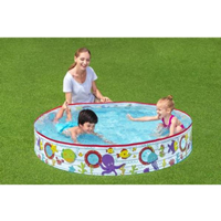 Bestway Piscina Rigida Infantil Pvc Peces 152x25 Cm +2 Años Jardin 55029