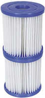 Set de Dos Filtros de Agua Tipo I para Depuradora de Cartucho 1.249 litros/Hora