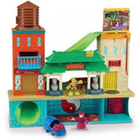 GUARIDA TORTUGAS NINJA HALF SHELL HEROES INCLUYE 2 FIGURAS EXCLUSIVAS